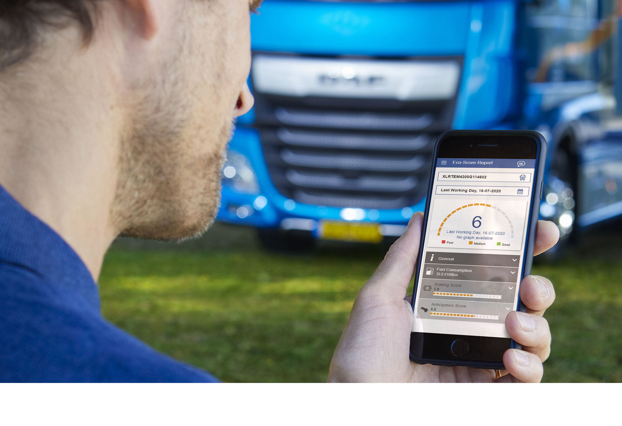 Koppeling met DAF Connect fleet management platform