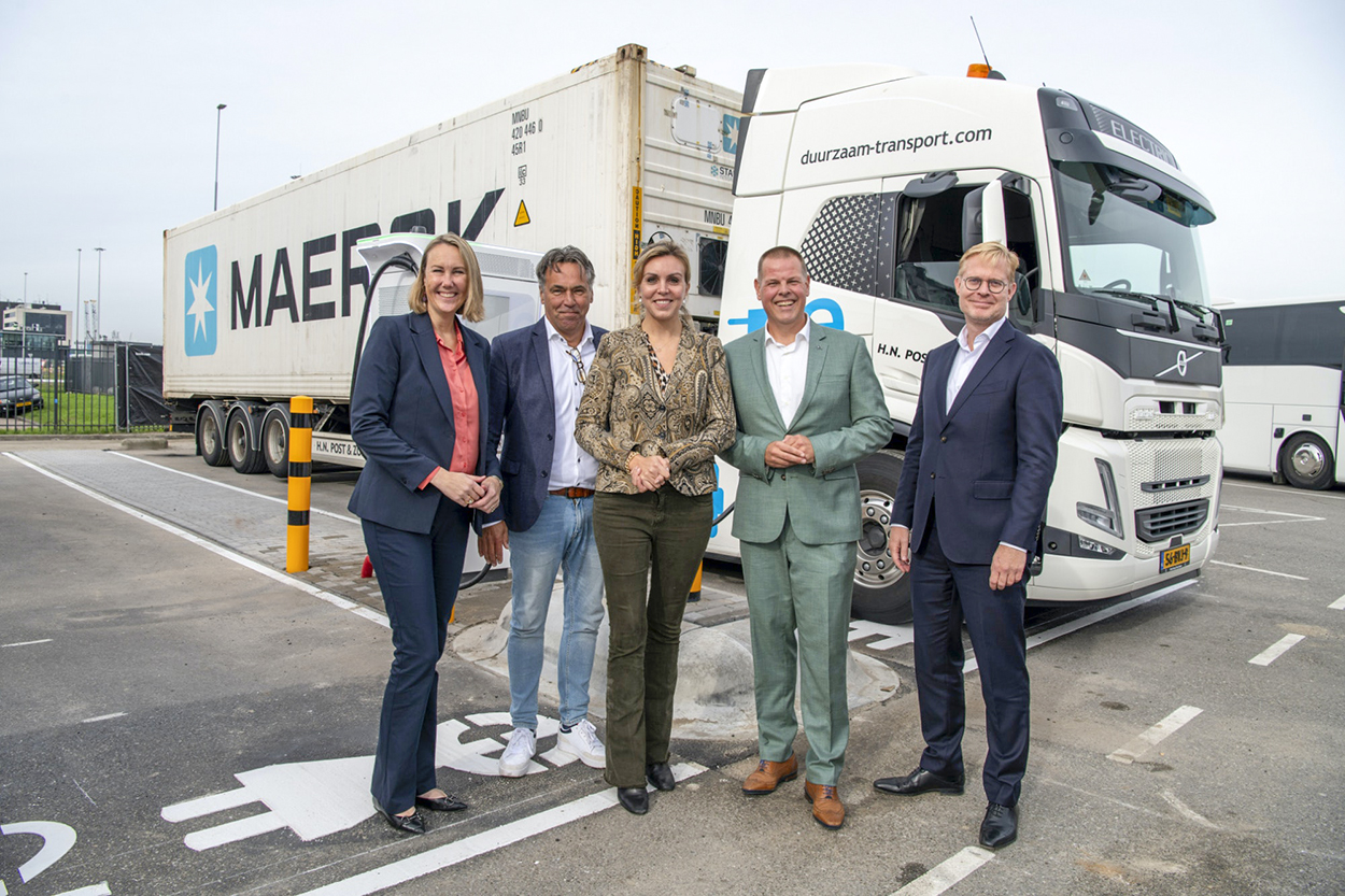 Volvo FH electric i ”Miles Challenge” - Trailer