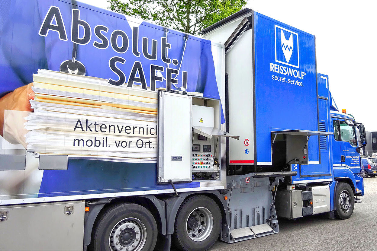 Trans Com Innoveert Met Mobiele Shredder